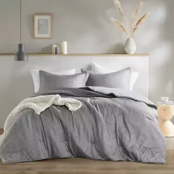 Kirklands Home Comforters|Chambray 2-pc. Twin/Twin XL Comforter Set Gray