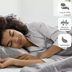 Kirklands Home Comforters|Chambray 2-pc. Twin/Twin XL Comforter Set Gray