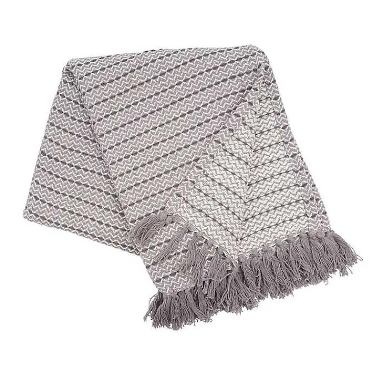 Online Chevron and Dash Throw Blankets & Throws