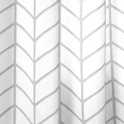 Kirklands Home Curtains & Drapes|Chevron 2-pc. Curtain Panel Set, 84 in. Gray