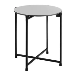 Kirklands Home Outdoor Tables|Concrete Top Outdoor Cocktail Table Gray