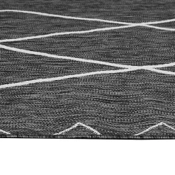 Kirklands Home Outdoor Rugs|Connected Diamond Outdoor Area Rug, 8x10 Gray