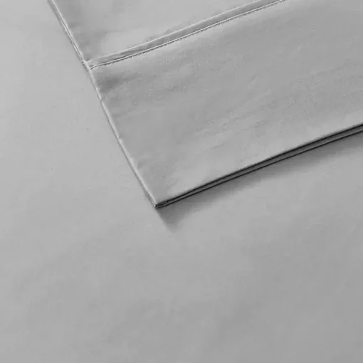 Kirklands Home Bed Sheets|Cotton Blend Sateen 6-pc. Queen Sheet Set Gray