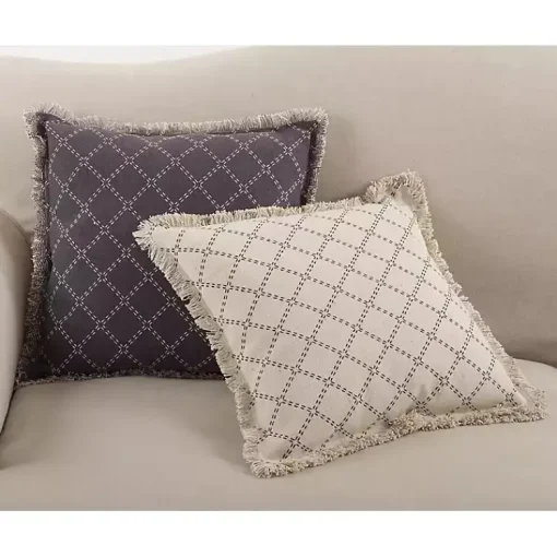 Best Diamond Fringe Pillow Pillows