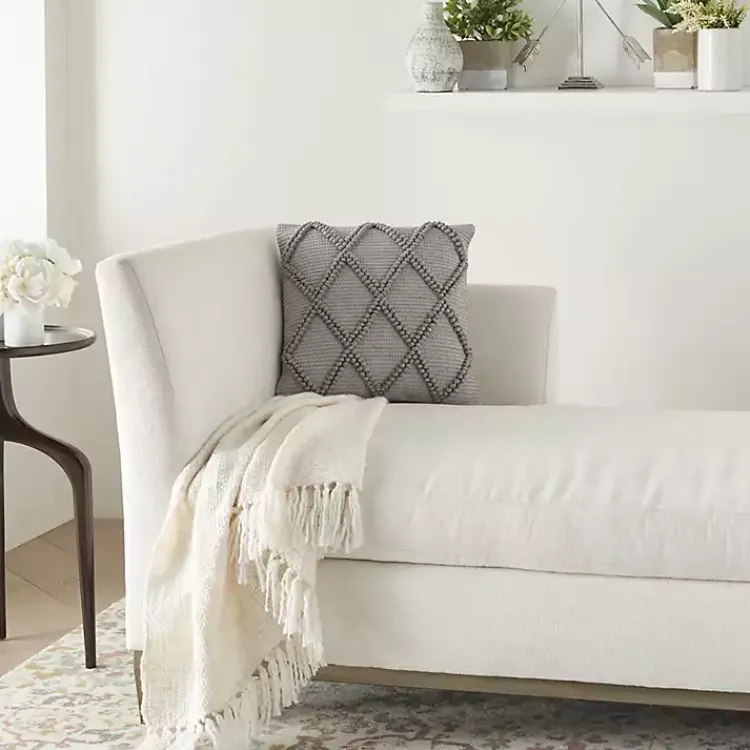 New Diamond Lattice Throw Pillow Pillows