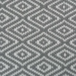 Kirklands Home Outdoor Rugs|Diamond Outdoor/Indoor Area Rug, 4x6 Gray