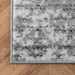 Kirklands Home Area Rugs|Gray Distressed Power Loomed Area Rug, 8x12