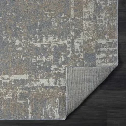 Kirklands Home Area Rugs|Distressed Washable Area Rug, 5x7 Gray