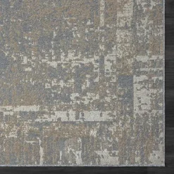 Kirklands Home Area Rugs|Distressed Washable Area Rug, 5x7 Gray