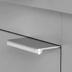 Kirklands Home Bathroom Furniture|2-Door Floor Cabinet Gray