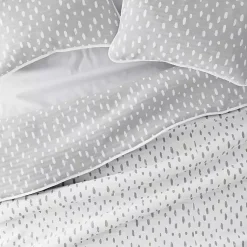 Kirklands Home Quilts|Gray Dotted Reversible 2-pc. Twin Quilt Set