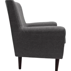 Kirklands Home Accent Chairs|Ellen Rolled Arms Accent Chair Gray