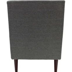 Kirklands Home Accent Chairs|Ellen Rolled Arms Accent Chair Gray
