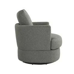 Kirklands Home Accent Chairs|Elmhurst Swivel Accent Chair Gray