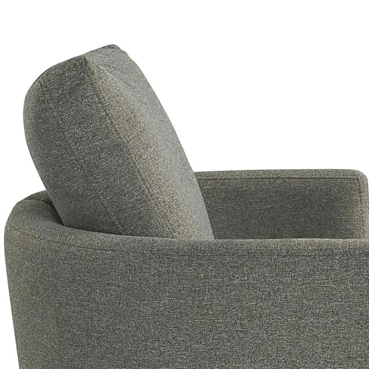 Kirklands Home Accent Chairs|Elmhurst Swivel Accent Chair Gray