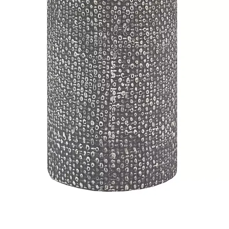 Kirklands Home Table Lamps|Embossed Ceramic Bayard Table Lamp Gray