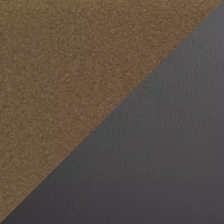 Kirklands Home Accent Chairs|Faux Leather Scooped Accent Chairs, Set of 2 Gray