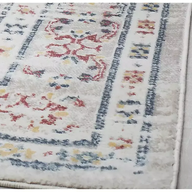 Kirklands Home Area Rugs|Gray Flaxen Sundara Gabriel Area Rug, 5x7