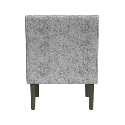 Kirklands Home Accent Chairs|Floral Swoop Accent Chair Gray