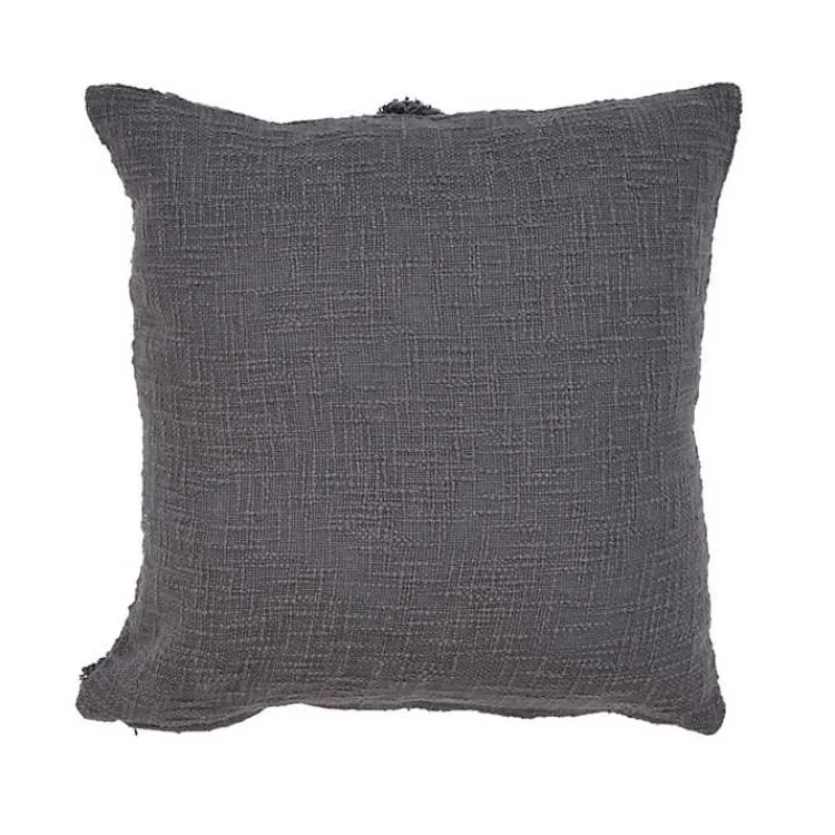 Outlet Fringe Diamond Pillow, 20 in. Pillows