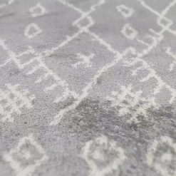 Kirklands Home Area Rugs|Geometric Area Rug, 5x8 Gray