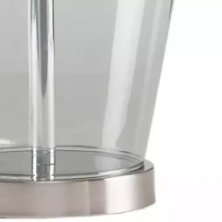 Kirklands Home Table Lamps|Gray Glass Bold Table Lamps, Set of 2 White