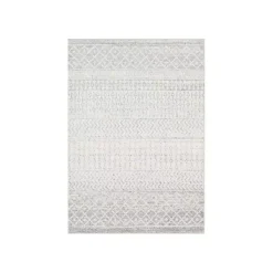 Kirklands Home Area Rugs|Gray Global Pattern Area Rug, 5x7