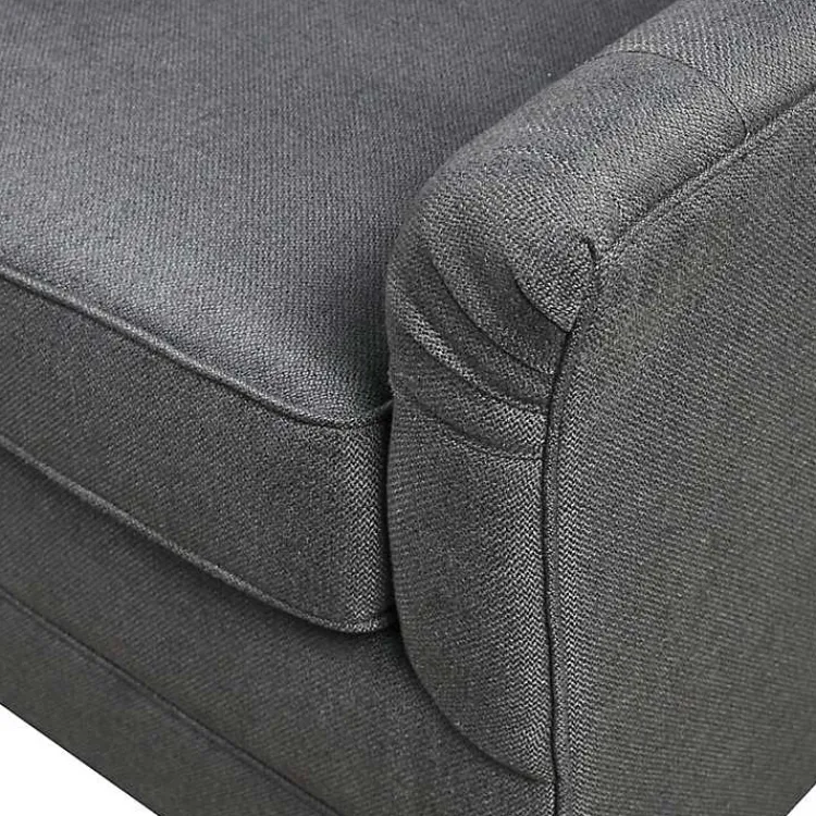 Kirklands Home Accent Chairs|Hand-Tufted Swivel Glider Accent Chair Gray