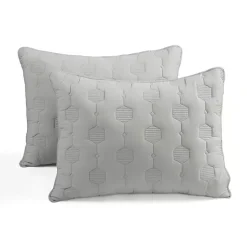 Kirklands Home Quilts|Hexagon Honeycomb 3-pc. Cali King Quilt Set Gray