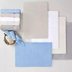 Kirklands Home Bathroom Rugs|High Pile Marshmallow Bath Mat, 30 in. Gray