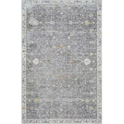 Kirklands Home Area Rugs|Gray Ivory Accent Rug, 2x3