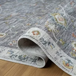 Kirklands Home Area Rugs|Gray Ivory Accent Rug, 2x3