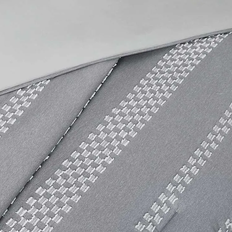 Kirklands Home Comforters|Jacquard 5-pc. California King Comforter Set Gray