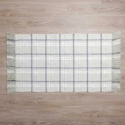 Kirklands Home Accent Rugs|Jesse Plaid Scatter Rug Gray