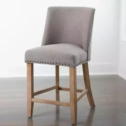 Kirklands Home Bar Stools & Counter Height Stools|Julia Counter Stool Gray