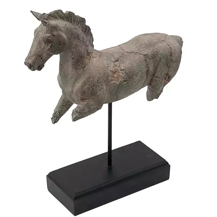 Online Gray Legless Horse Statue Statues & Figurines