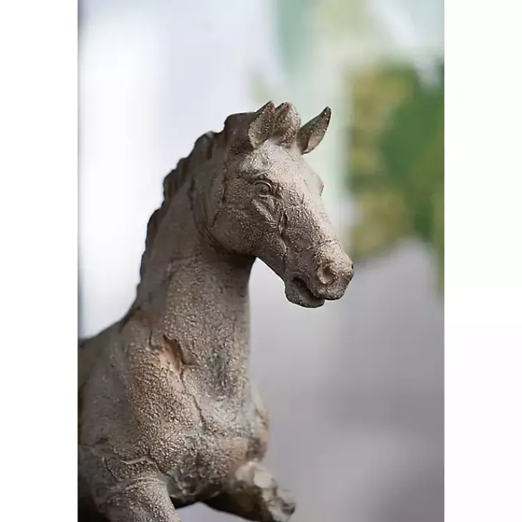Online Gray Legless Horse Statue Statues & Figurines