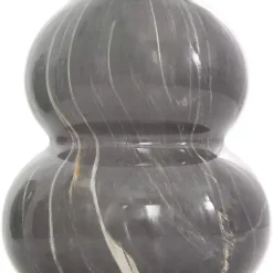 Outlet Marble Finish Ceramic Vases, Set of 3 Vases