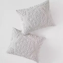 Kirklands Home Comforters|Medallion California King 3-pc. Comforter Set Gray