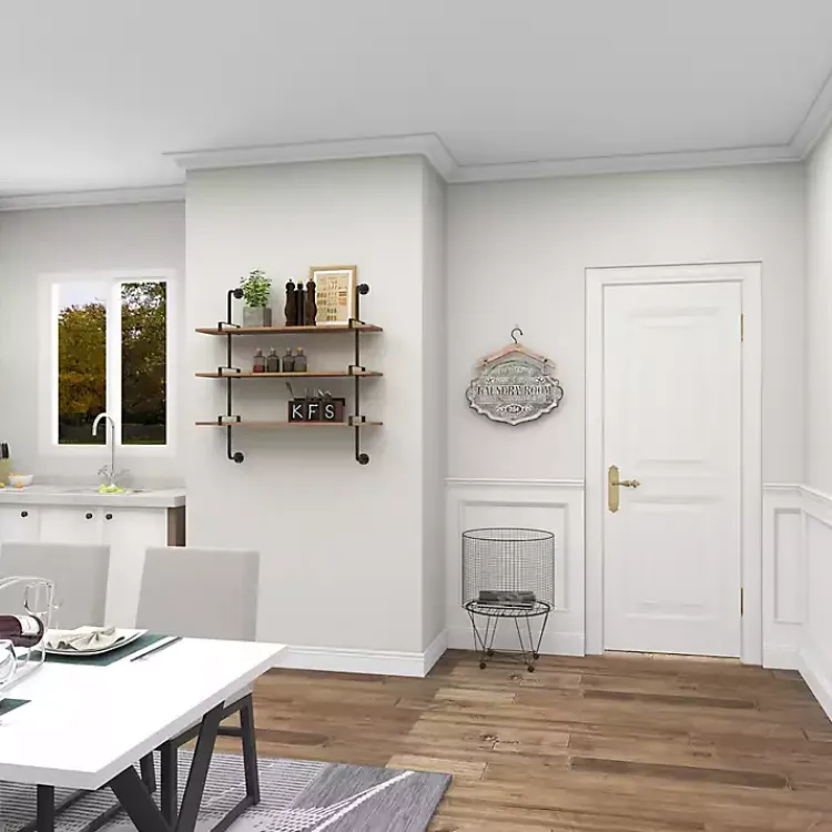 Kirklands Home Wall Quotes & Signs|Metal Laundry Room Wall Plaque Gray