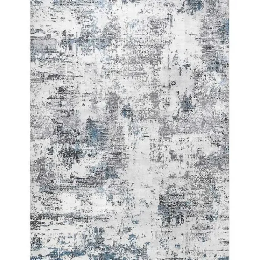 Kirklands Home Accent Rugs|Gray Modern Abstract Washable Runner