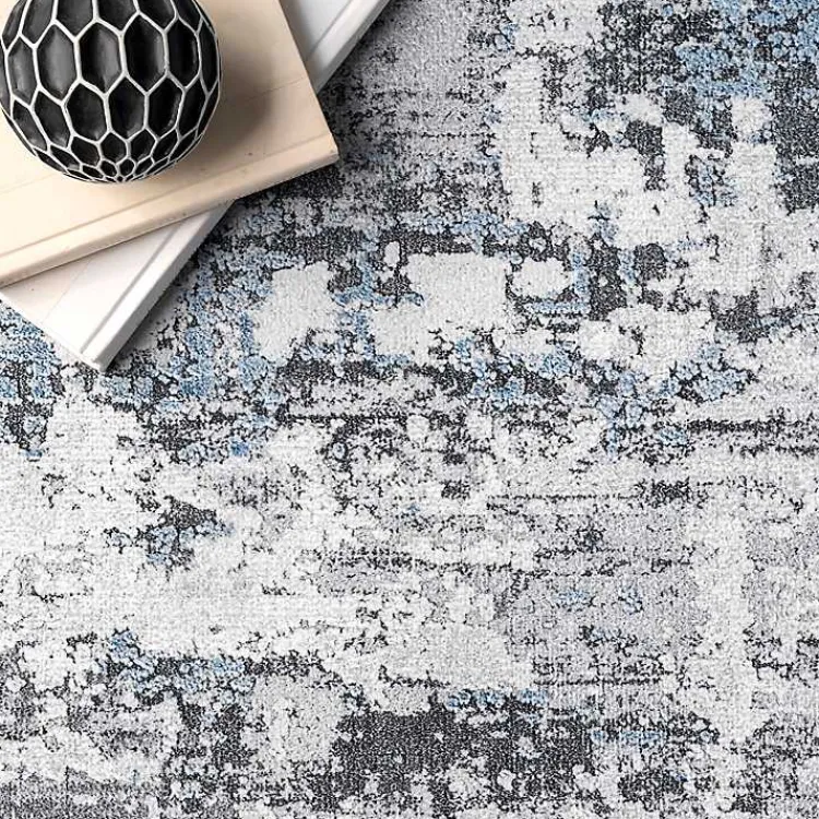 Kirklands Home Accent Rugs|Gray Modern Abstract Washable Runner