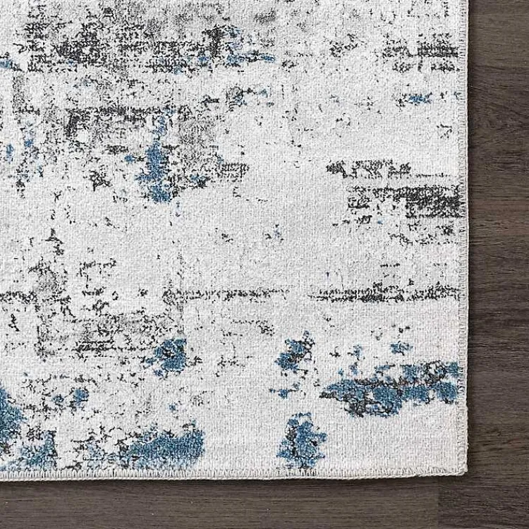 Kirklands Home Accent Rugs|Gray Modern Abstract Washable Runner