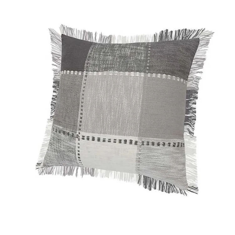 Hot Gray Monochrome Accent Pillow Pillows