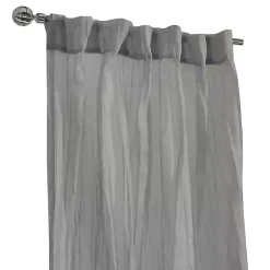 Kirklands Home Curtains & Drapes|Paloma Curtain Panel, 84 in. Gray