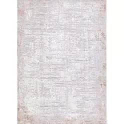 Kirklands Home Area Rugs|Gray Parker Textured Area Rug, 5x7