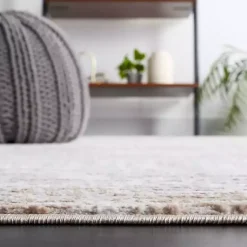 Kirklands Home Area Rugs|Gray Parker Textured Area Rug, 5x7