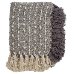 Online Petite Pom Pom Throw with Tassels Blankets & Throws