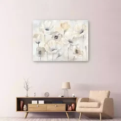 Kirklands Home Canvas Art|Poppy Garden Landscape Canvas Art Print Gray