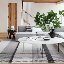 Kirklands Home Area Rugs|Portland Emily Henderson x RugsUSA Rug, 5x8 Gray